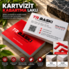 Kabartma laklı kartvizit baskı – TR BASKI 350 gr ve 700 gr örnekleri